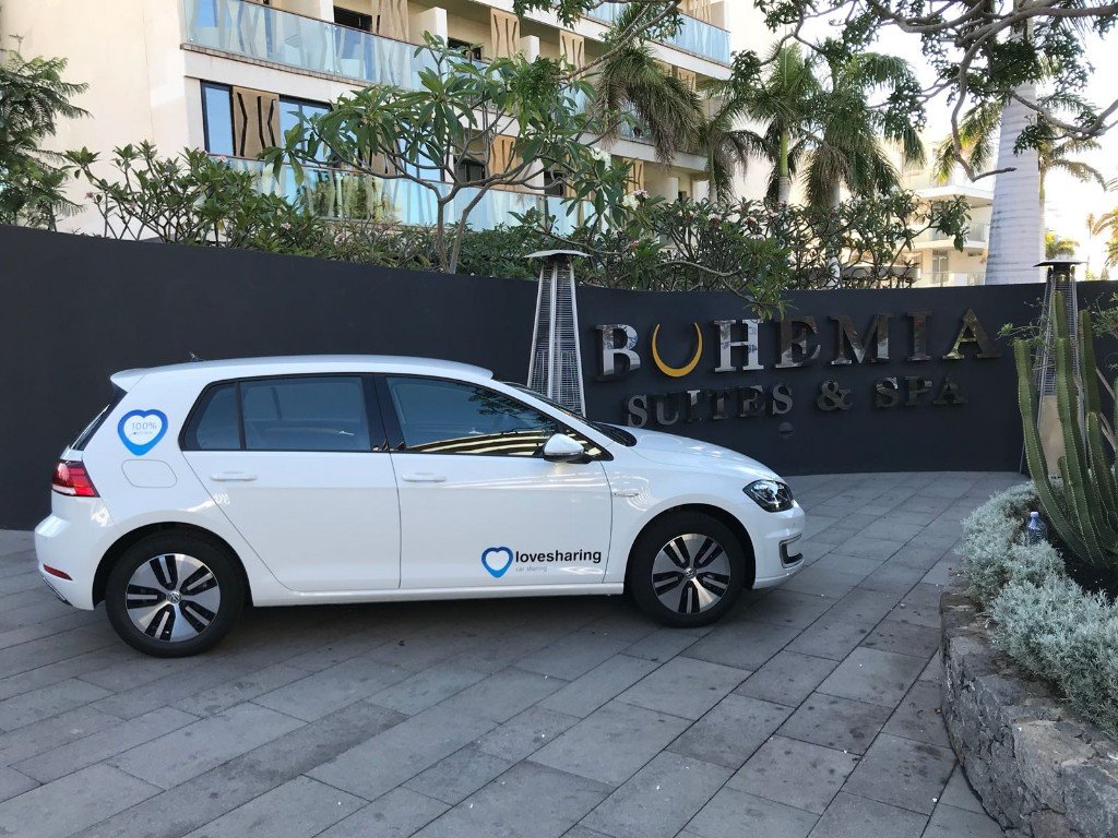 Primer e-Golf alquiler